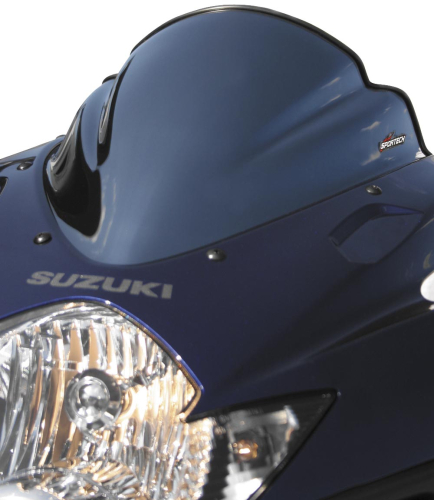 Sportech - Sportech V-Flow Chrome Series Windscreen - Black Chrome - 45491098