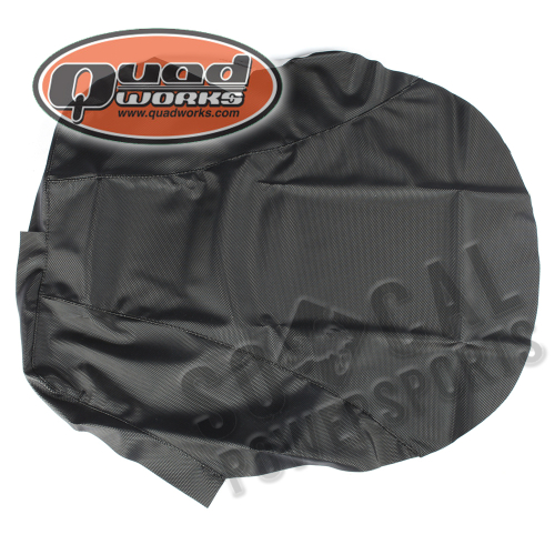 Quad Works - Quad Works Seat Cover - Gripper - Black - 31-78007-01