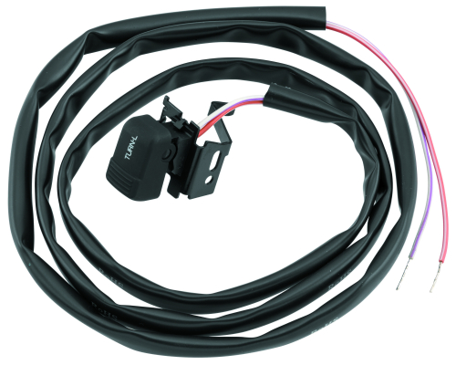 Twin Power - Twin Power Left Turn Signal Switch - Black - 601695