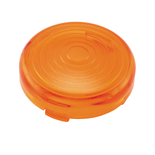 Bikers Choice - Bikers Choice Turn Signal Replacement Lenses - Circle Amber - 489862