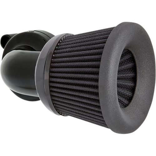 Arlen Ness - Arlen Ness Velocity 90deg. Air Cleaner Kit - Black - 600-034