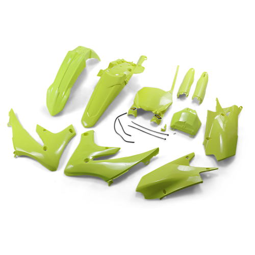 Cycra - Cycra Powerflow Body Kit - Fluorescent Yellow - 1CYC-9327-59
