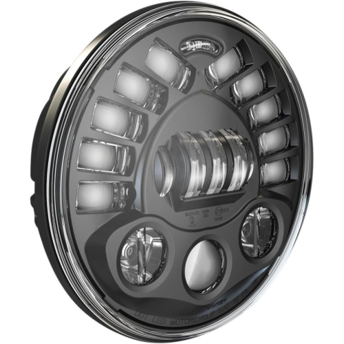 J.W. Speaker - J.W. Speaker 7in. 8791 Pedestal Mount LED Adaptive 2 Headlight - Black - 0555071