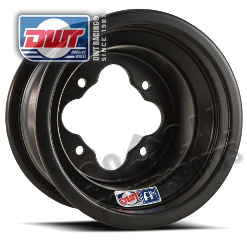 Douglas Wheel Tire - Douglas Wheel Tire A5 Wheel - 10x8 - 3+5 Offset - 4/110 - Black - A506-159M