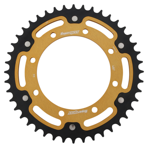 Supersprox - Supersprox Stealth Rear Sprocket - 44T - RST-487-44-GLD