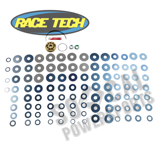 Race Tech - Race Tech Gold Valve Shock Kit - Standard/44mm - SMGV 441204