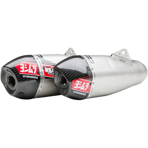 Yoshimura - Yoshimura RS-9T Signature Series Dual Slip-Ons - Stainless Steel Mufflers - 225842R520