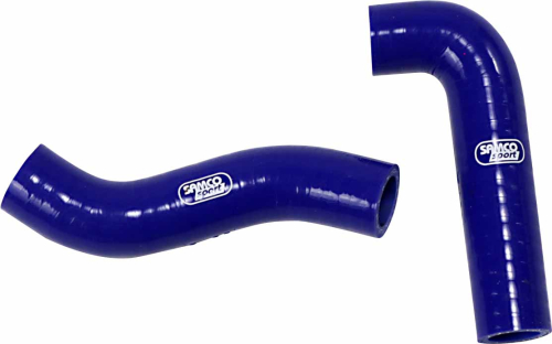 Moose Racing - Moose Racing Race Fit Radiator Hose Kit without Clamps - Blue - HUS-45-BL