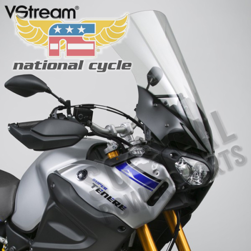 National Cycle - National Cycle VStream Windshield - 16.75in. - Poly/FMR/Clear - N20321