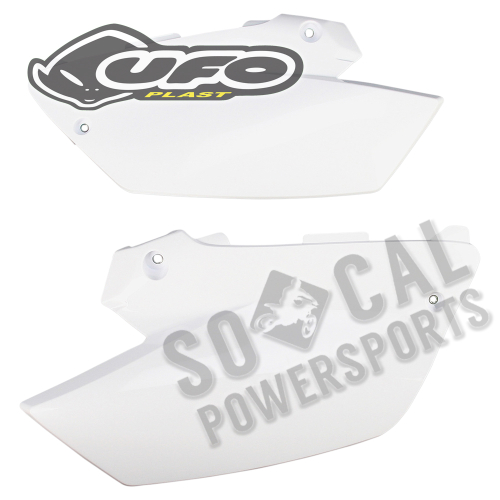UFO Plastics - UFO Plastics Side Panels - White - Restyled - YA04835-046