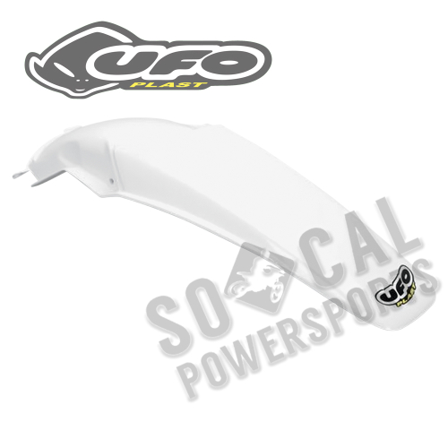 UFO Plastics - UFO Plastics Rear Fender - White - HO03600041