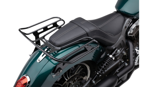 Cobra - Cobra Big Ass Wrap Around Racks for Indian - 2-up Seat - Black - 502-2611B