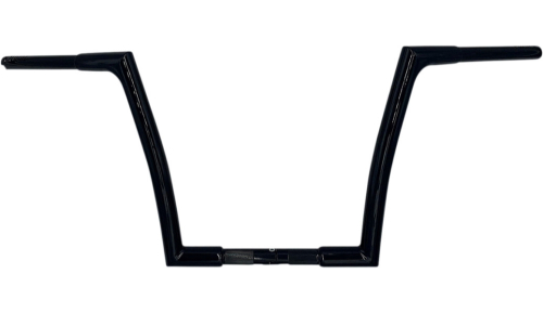 Fat Baggers, Inc. - Fat Baggers, Inc. 1-1/4in. EZ Install Flat Top Handlebars - Gloss Black - 707012-B