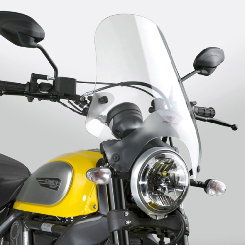 National Cycle - National Cycle Street Shield for 7/8-1in. Handlebars - 17in. - Clear - N25000