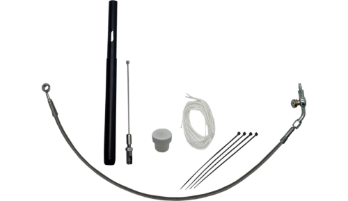 Fat Baggers, Inc. - Fat Baggers, Inc. EZ Install Handlebar Kit - Braided - 109916