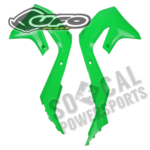 UFO Plastics - UFO Plastics Radiator Covers - Neon Green - KA04751AFLU
