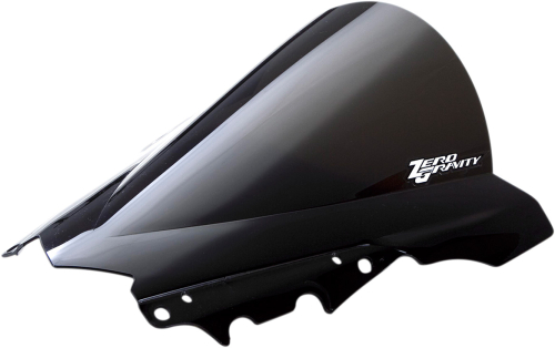 Zero Gravity - Zero Gravity Double Bubble Windscreen - Dark Smoke - 16-553-19
