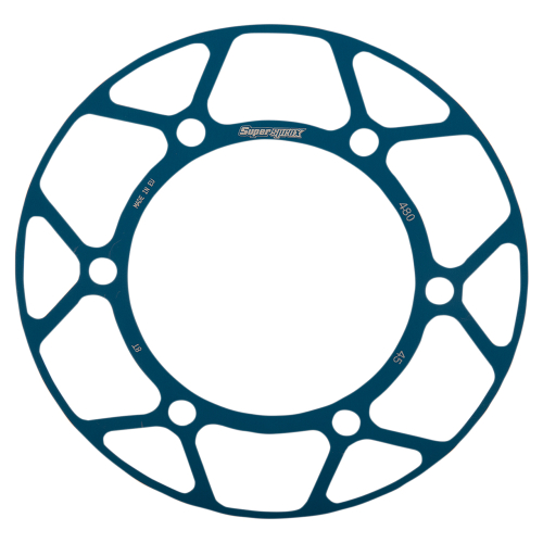 Supersprox - Supersprox Edge Disc Insert - 45T Rear Sprocket - Blue - RACD-480-45-BLU