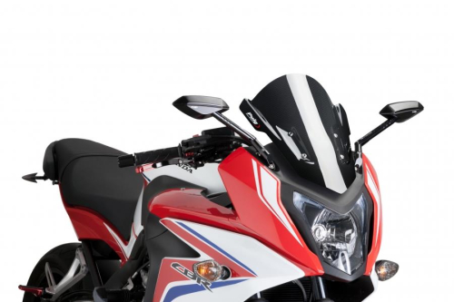 PUIG - PUIG Racing Windscreen - Carbon Look - 7003C