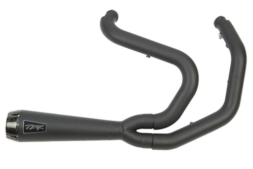 Two Brothers Racing - Two Brothers Racing Comp-S Full System - Black w/ Carbon Fiber Tip - 005-4110199-B