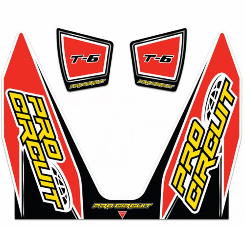 Pro Circuit - Pro Circuit T-6 Exhaust Decal - DC14T6-CRF