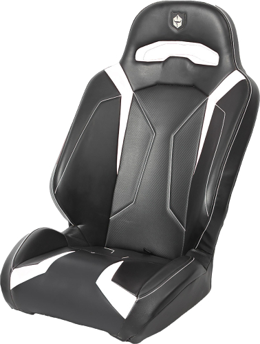 Pro Armor - Pro Armor LE Suspension Seat - Black/White - P141S188WH