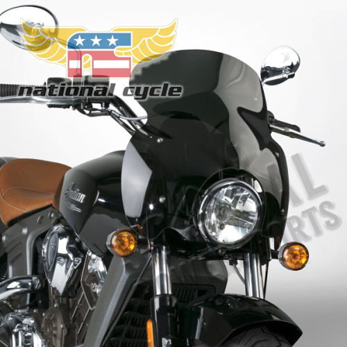 National Cycle - National Cycle Wave Quick Release Fairing/Windshield - Dark Gray (95% Tint) - N21605