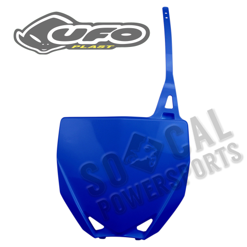 UFO Plastics - UFO Plastics Front Number Plate - Reflex Blue - YA04869089