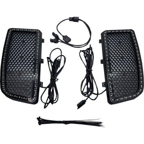 Custom Dynamics - Custom Dynamics ProGLOW Color Changing LED Lower Fairing Inserts - PG-LF