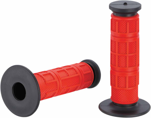 Moose Racing - Moose Racing Qualifier Full Waffle Grips - Red - MG-11-RBM