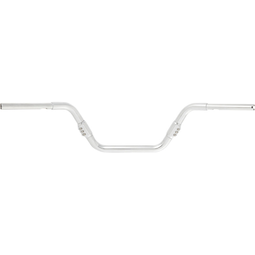 Arlen Ness - Arlen Ness 3-Way Adjustable Handlebars - 36in Width, 7in Rise, 8in Center Width, 6.5in Pullback - Chrome - 520-001