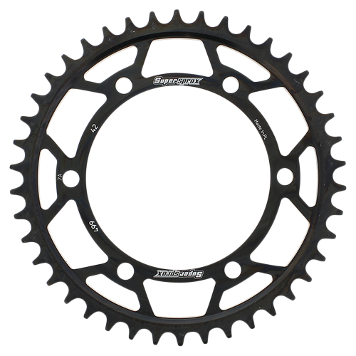 Supersprox - Supersprox Steel Rear Sprocket - 42T - RFE-499-42-BLK