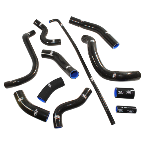 SAMCO Sport - SAMCO Sport Radiator Hose Kit - Black - HON110BLK