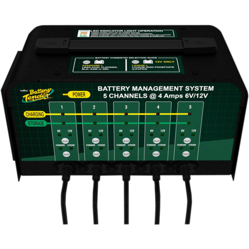 Battery Tender - Battery Tender 5-Unit Battery Charger - 021-0133-DL-WH