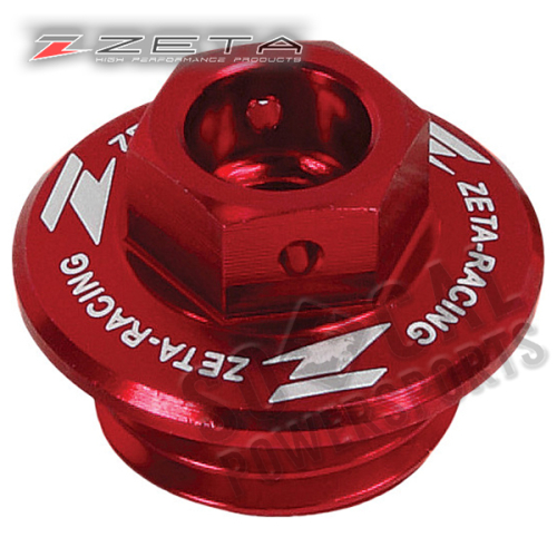 ZETA - ZETA Oil Filler Plug - Red - ZE89-2110