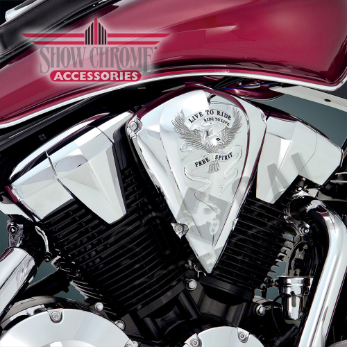 Show Chrome - Show Chrome Air Cleaner Cover - Free Spirit - 55-354