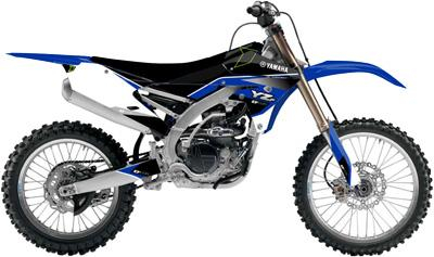 DCOR - DCOR Yamaha Race Complete Graphics Kit - Black - 20-50-251