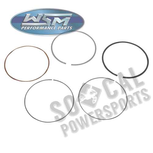 WSM - WSM Piston Ring Set - 80.75mm Bore - 51-256-06