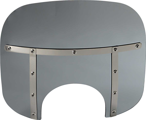 Memphis Shades - Memphis Shades Memphis Fats Windshield (9in. Cutout) - 13in. - Black Smoke - MEM35112