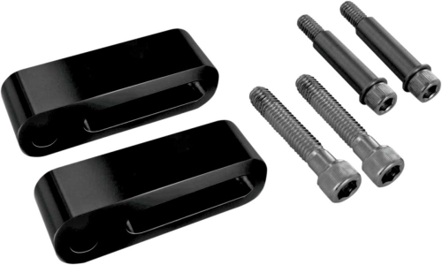 Pingel - Pingel Passenger Floorboard Extenders - Black Finish - 62148