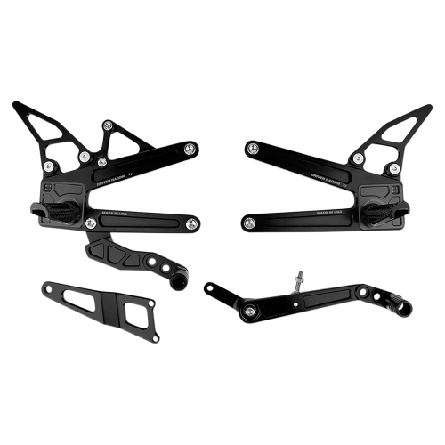 Driven Racing - Driven Racing TT Rearset - DRP-717-BK