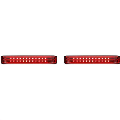 Custom Dynamics - Custom Dynamics Probeam Sequential LED Saddlebag Light - Chrome With Red Lens - PB-SBSEQ-SS8-CR