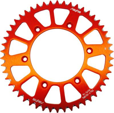 Sunstar - Sunstar Works Triplestar Aluminum Rear Sprocket - 48T - Orange - 5-354748ORG