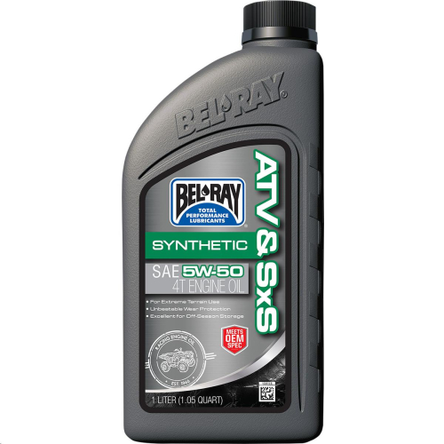 Bel-Ray - Bel-Ray ATV and SXS Synthetic 4T Engine Oil - 5W50 - 302664150160