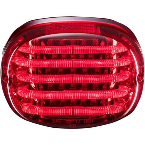 Custom Dynamics - Custom Dynamics Probeam LED Squarback Taillight without License Plate Illumination Window - Red - PB-TL-SB-R