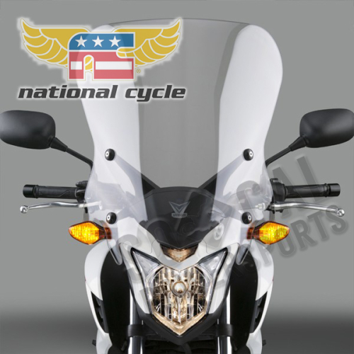 National Cycle - National Cycle VStream+ Windshield - 21.75in. - Clear - N20056