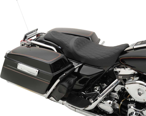 Drag Specialties - Drag Specialties Caballero Seat - Diamond - 0801-1133