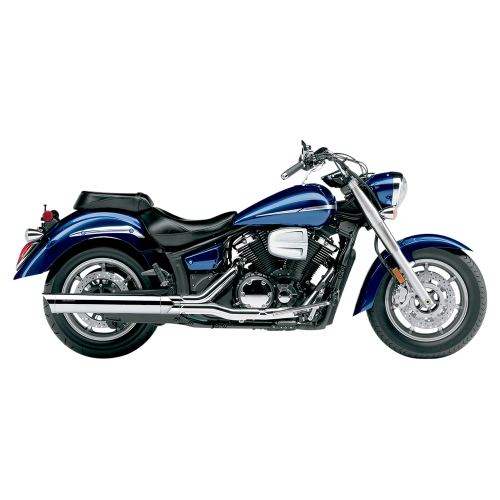 Cobra - Cobra 4in. Slip-On - Chrome - 2275