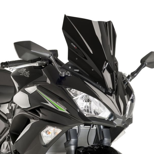 PUIG - PUIG Racing Windscreen - Black - 9711N