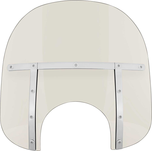 Memphis Shades - Memphis Shades Memphis Fats Windshield (9in. Cutout) - 15in. - Solar - MEM3529